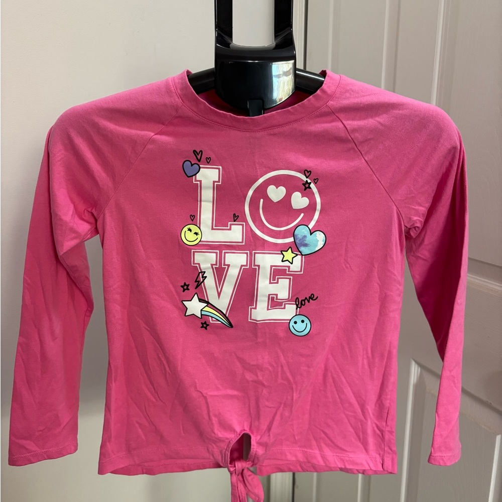 Vibrant Pink Graphic Tee